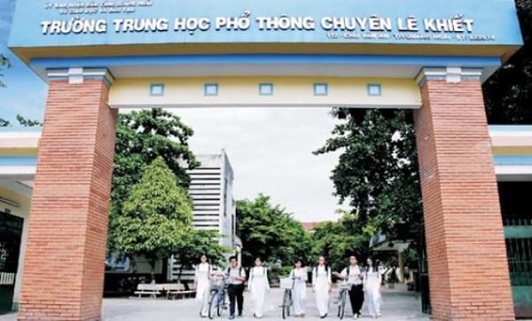 Trường Trung học phổ thông chuyên Lê Khiết
