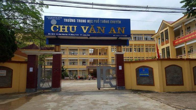 Trường Trung học phổ thông chuyên Chu Văn An Lạng Sơn